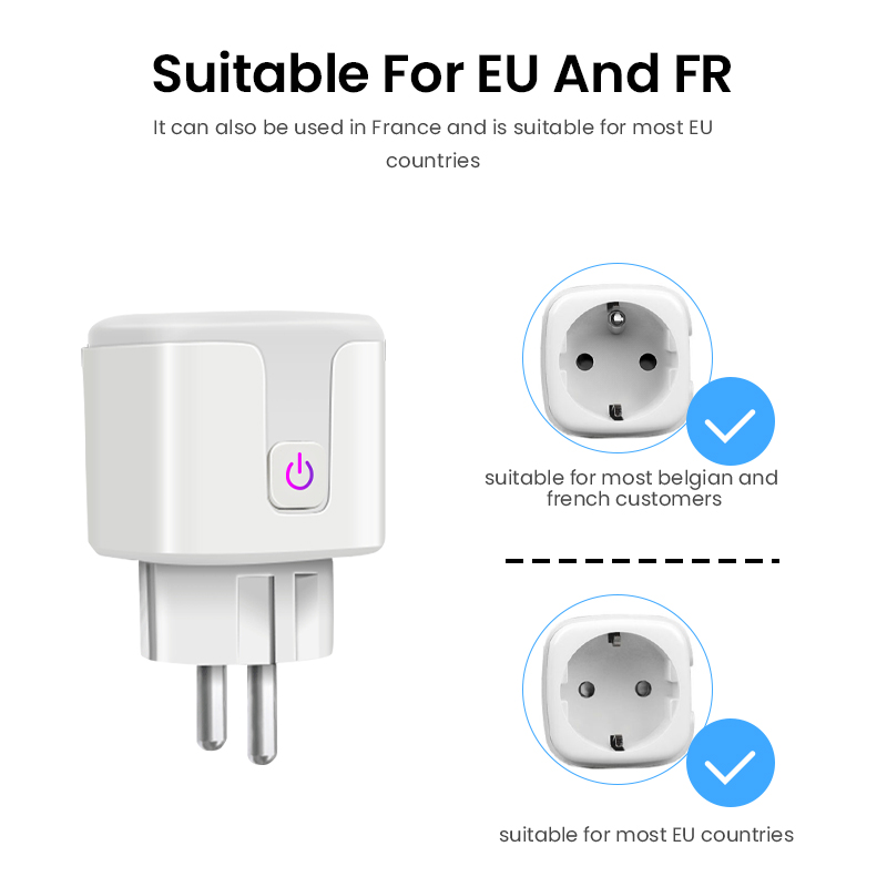 WiFi/Zigbee EU Standard Smart Plug (RSH-WS021)