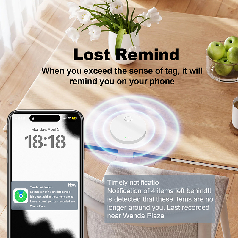 Stickable Smart Tag Works with Apple Find My (RSH-iTag06)